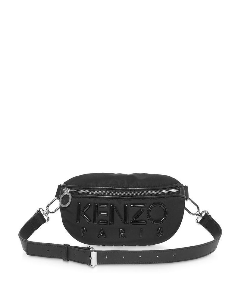 Kenzo Designer Handbags, Kenzo Black Belt Bag