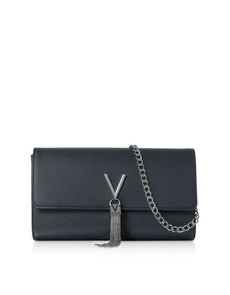 Valentino by Mario Valentino Designer Handbags, Divina Saffiano Shoulder Bag