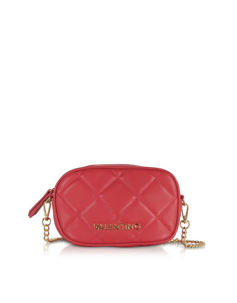 Valentino by Mario Valentino Designer Handbags, Ocarina Quilted Shoulder/Belt Bag