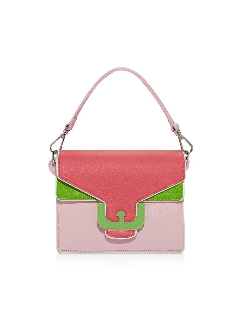 Coccinelle Designer Handbags, Ambrine Multicolor Shoulder Bag