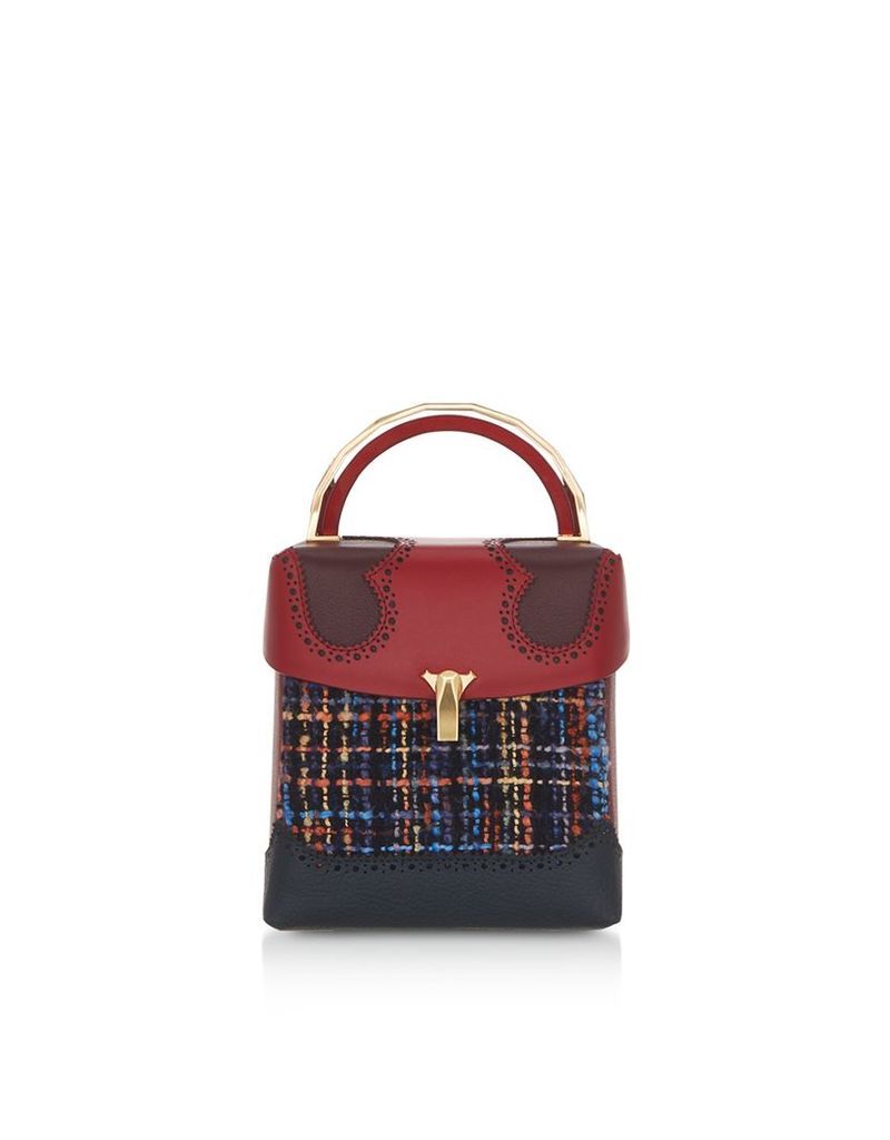 The Volon Designer Handbags, Tweed Great L Box Alice Bag