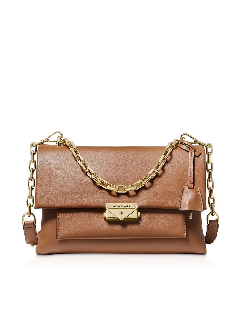 Michael Kors Designer Handbags, Acorn Cece Large Chain Shoulder Bag