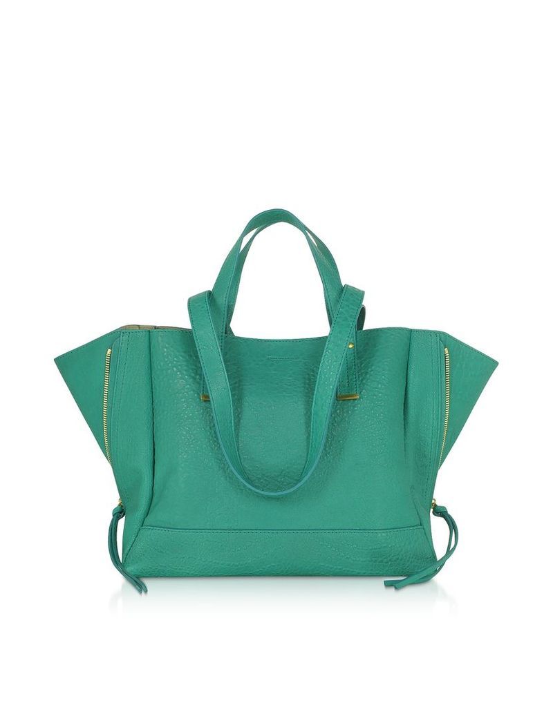 Jerome Dreyfuss Designer Handbags, Georges M Lagon Leather Tote Bag