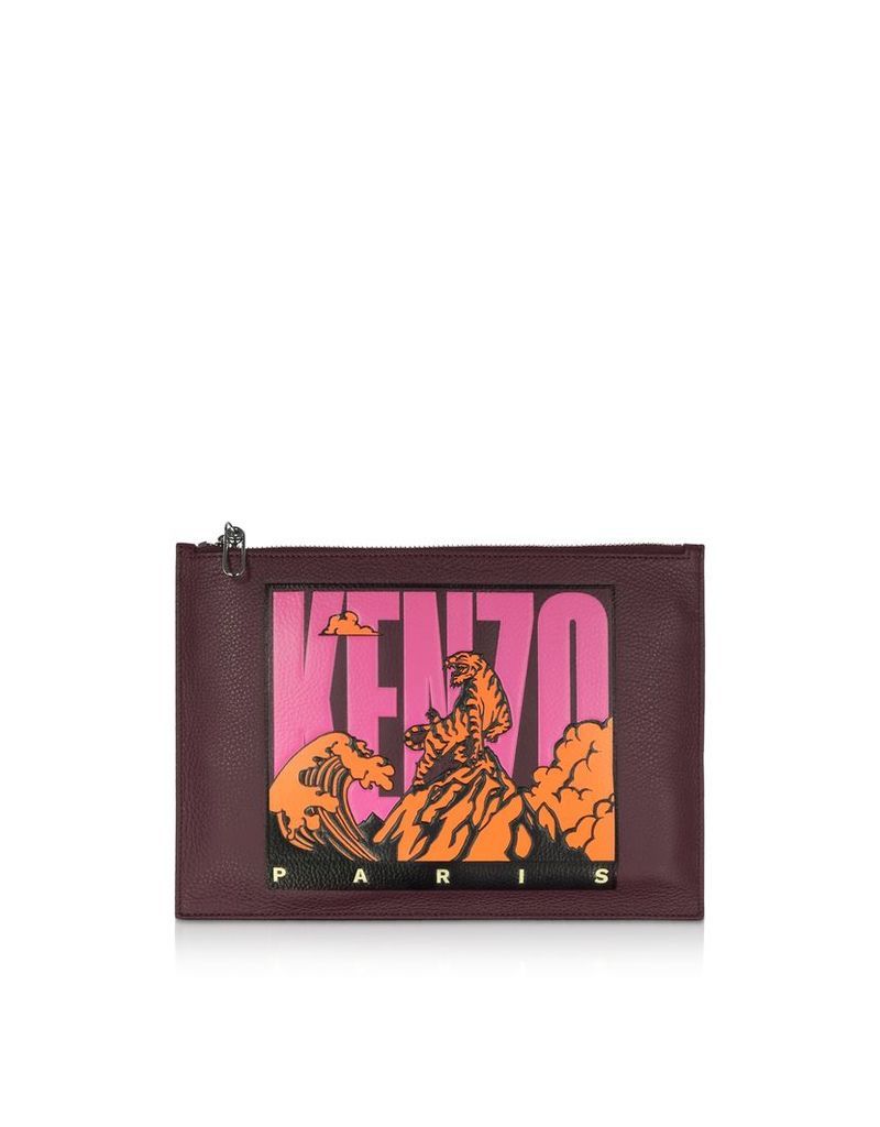 Kenzo Designer Handbags, KENZO Paris Clutch