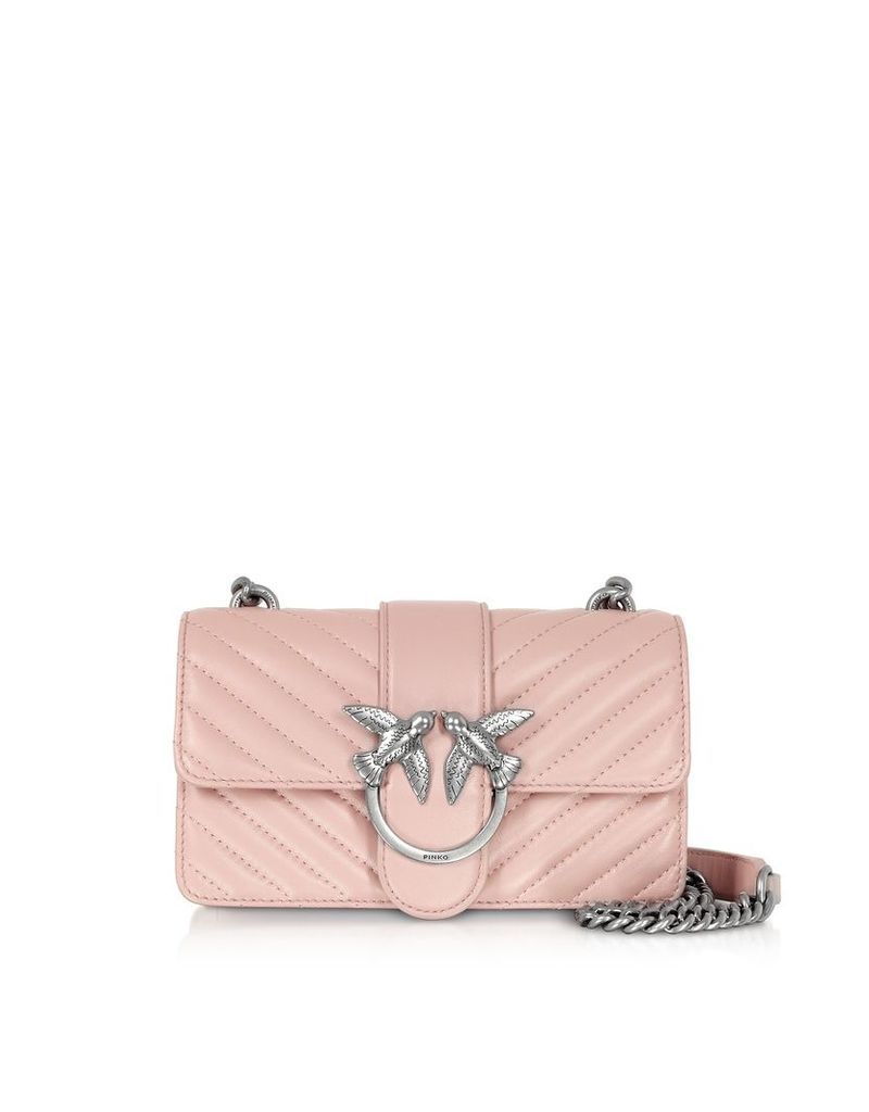 Pinko Designer Handbags, Mini Love Mix Crossbody Bag
