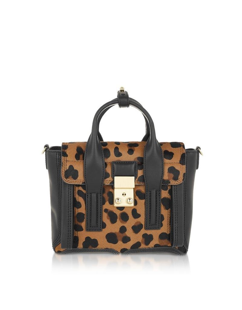 Designer Handbags, Leopard Pashli Mini Satchel