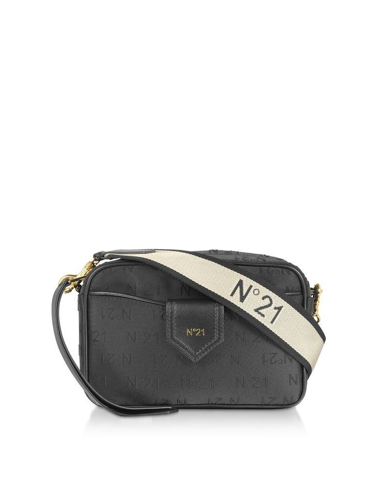 N°21 Designer Handbags, Black Signature Camera Bag