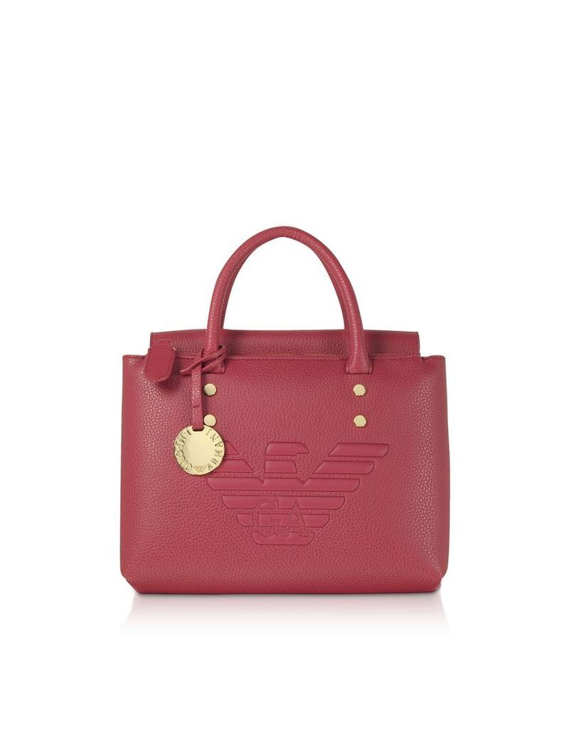 Emporio Armani Designer Handbags, Signature Eco-Leather Tote Bag
