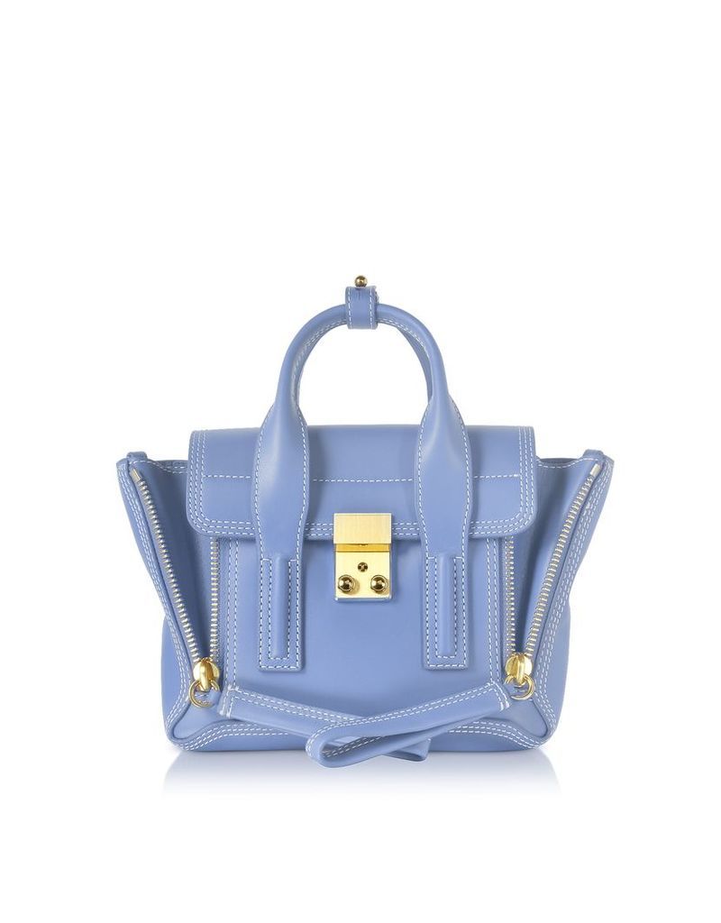 3.1 Phillip Lim Designer Handbags, Chambray Pashli Mini Satchel Bag
