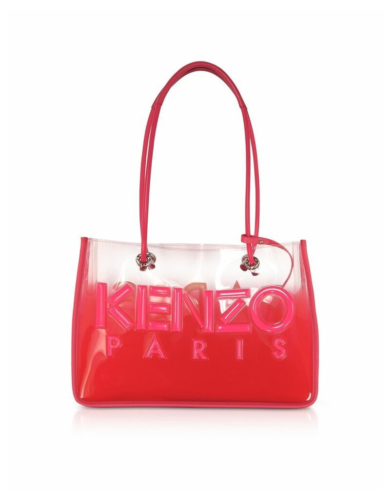 Designer Handbags, Transparent Kombo Tote