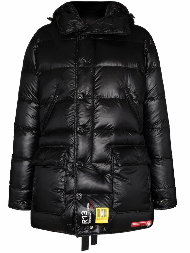 x Brumal padded parka coat