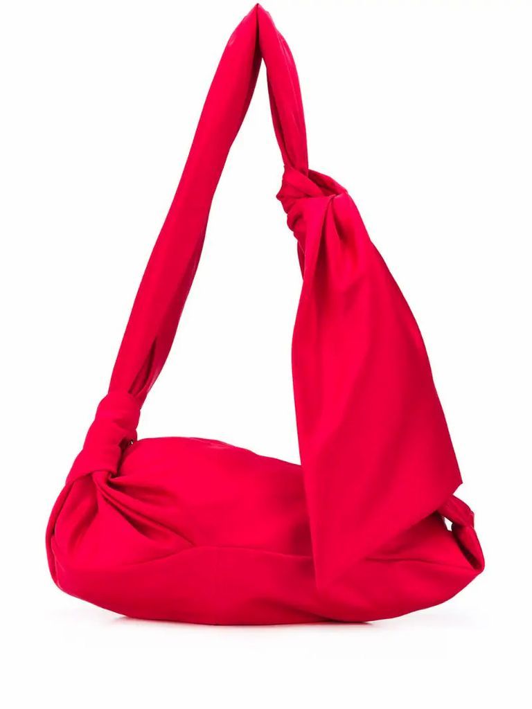 knotted tote bag