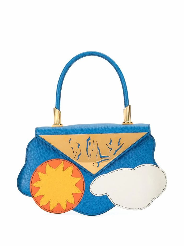 1994 pre-owned mini Sun and Clouds tote