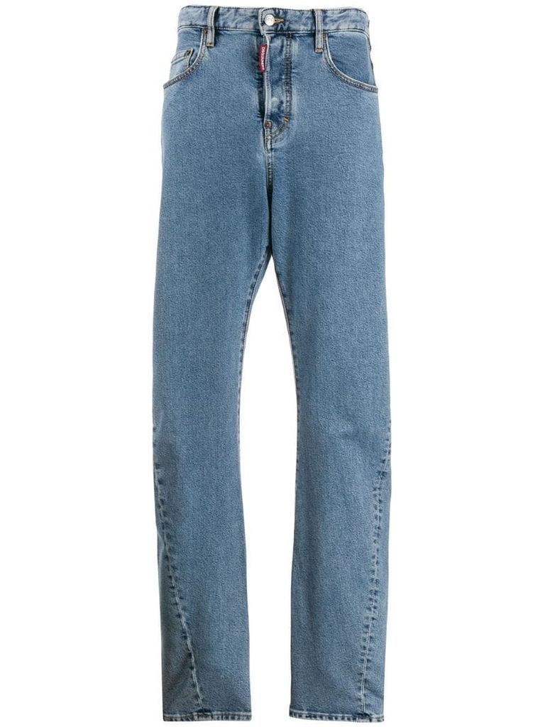drop-crotch jeans