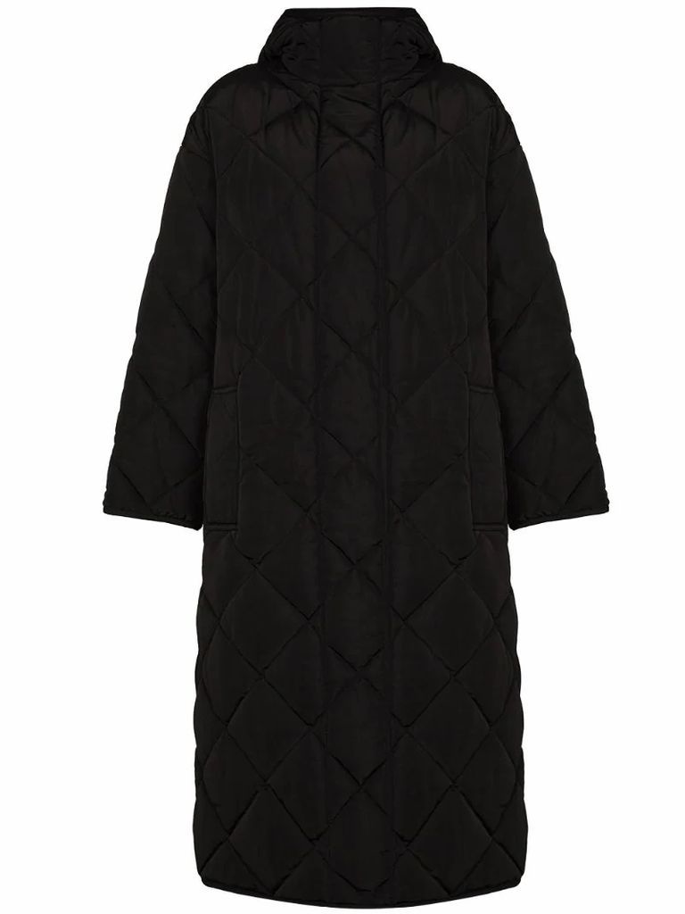 Sue quilted padded coat