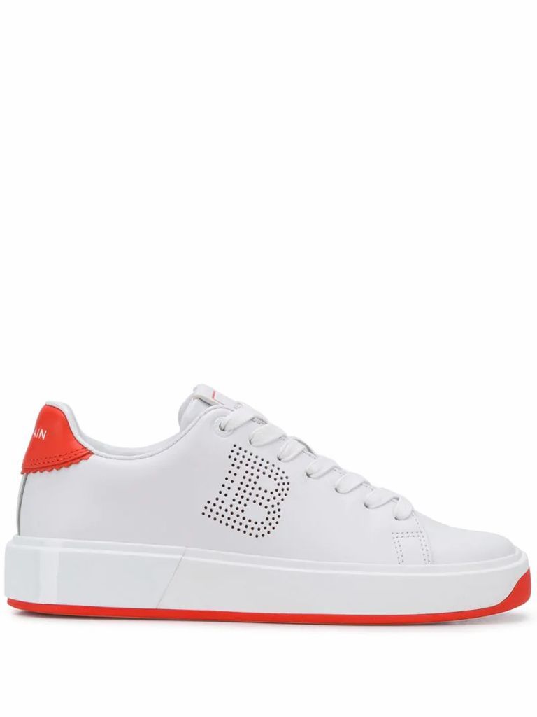 perforated B-Court sneakers