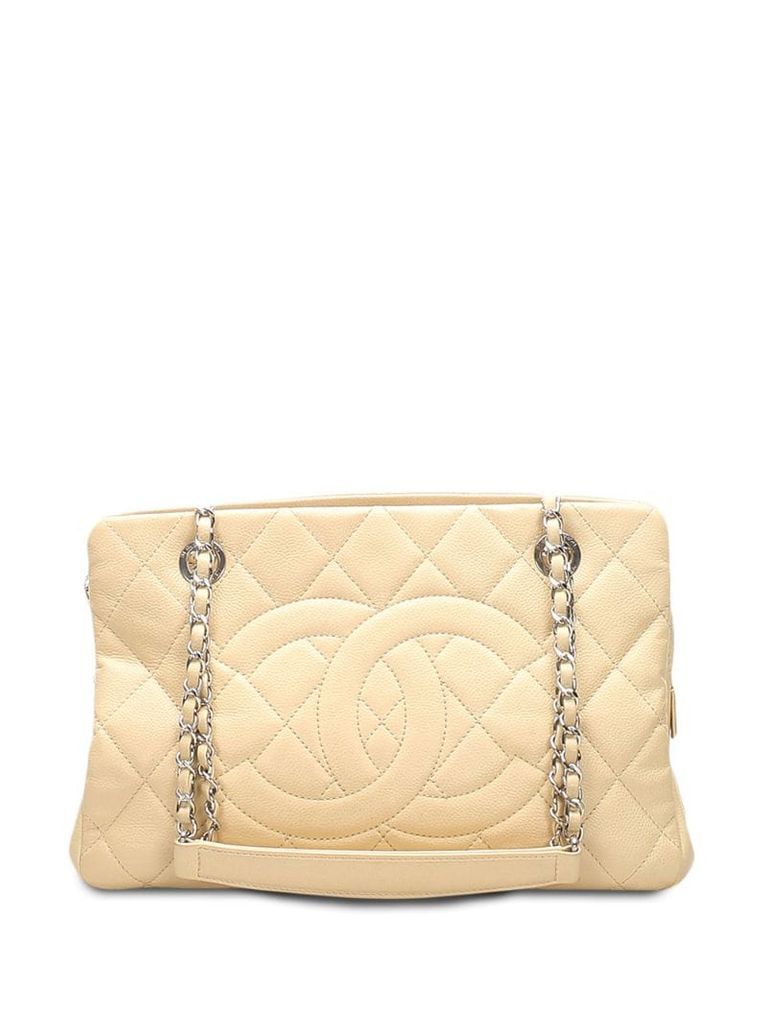 2011 CC diamond-quilted tote bag