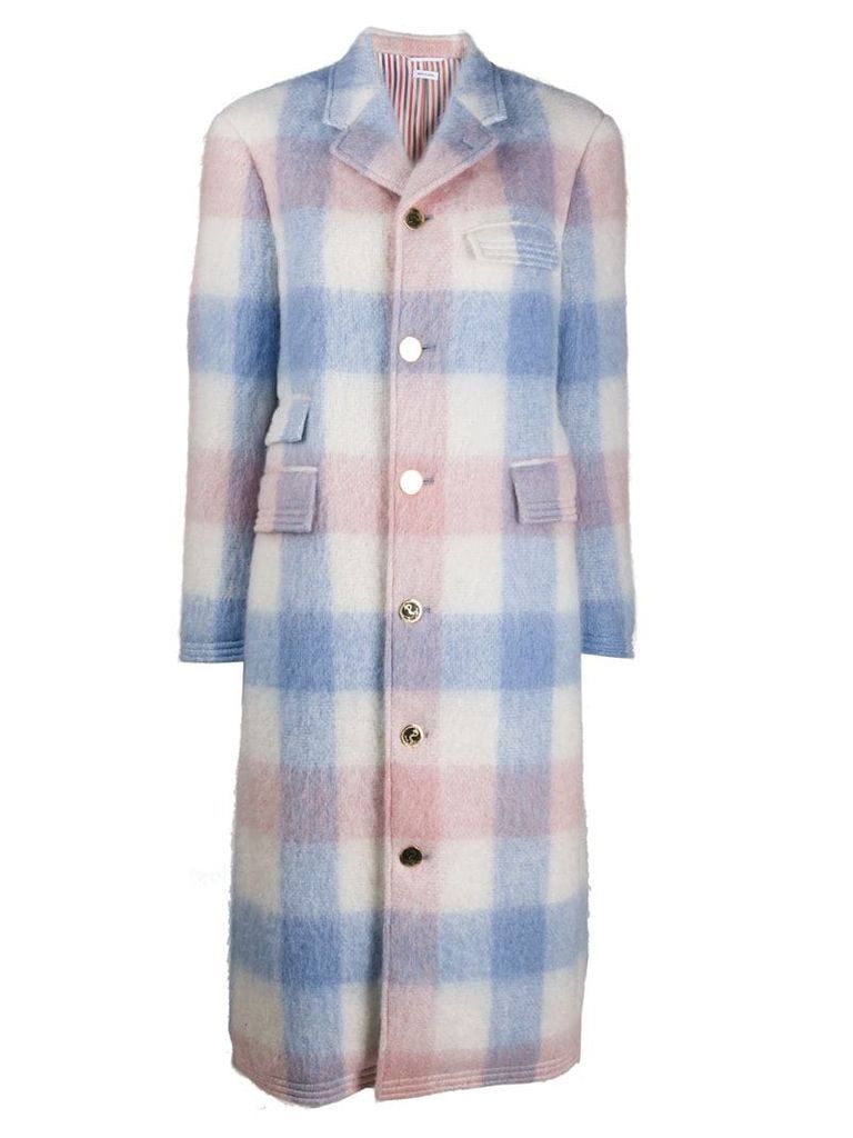 Chesterfield check coat