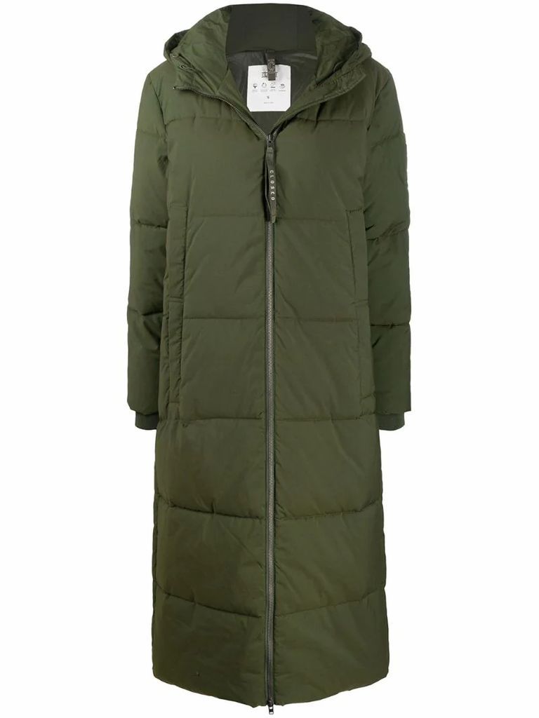 mid-length padded coat