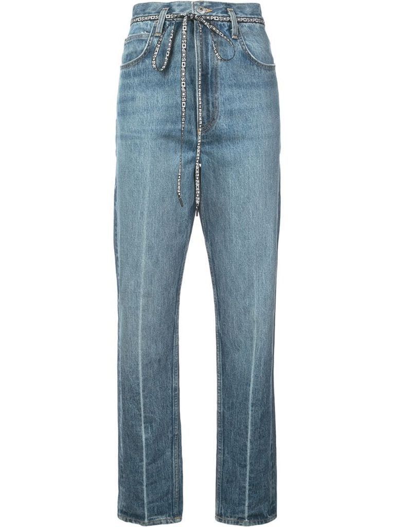 PSWL Cropped Flare Jeans