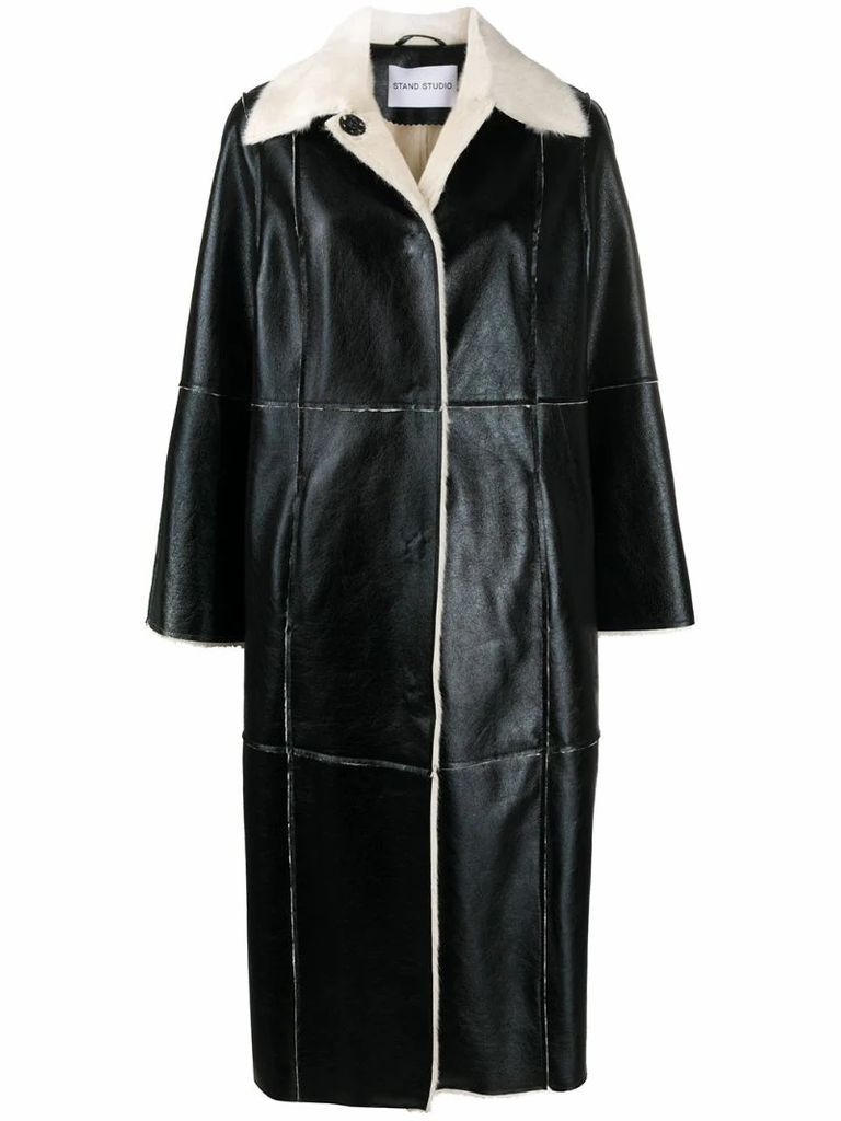 Nino textured lining coat