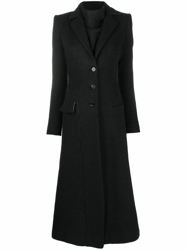 long-sleeved skinny coat