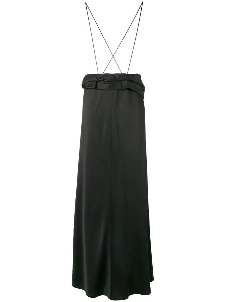 long flared skirt