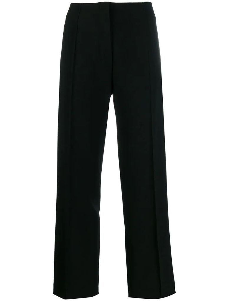 cropped tailored trousers