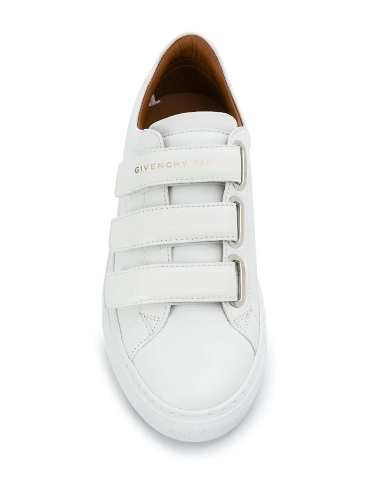 logo touch-strap sneakers