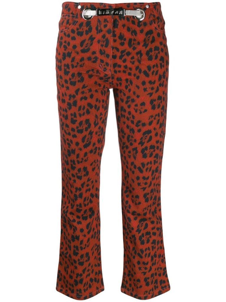 leopard Tommy trousers