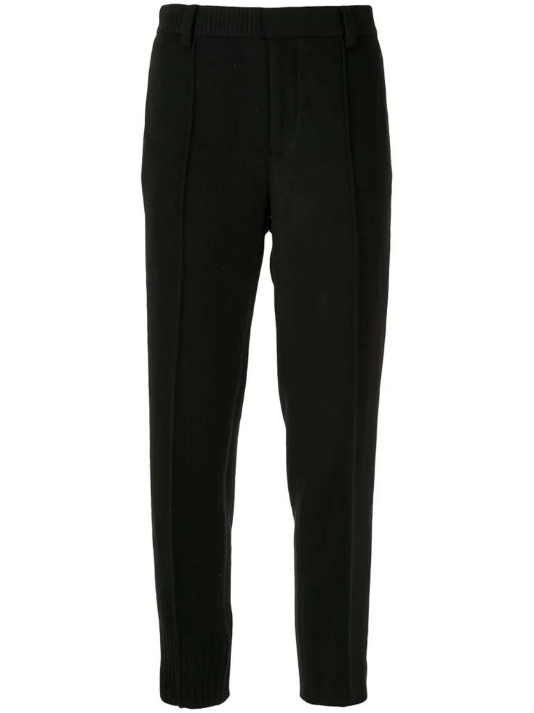 tailored fit trousers