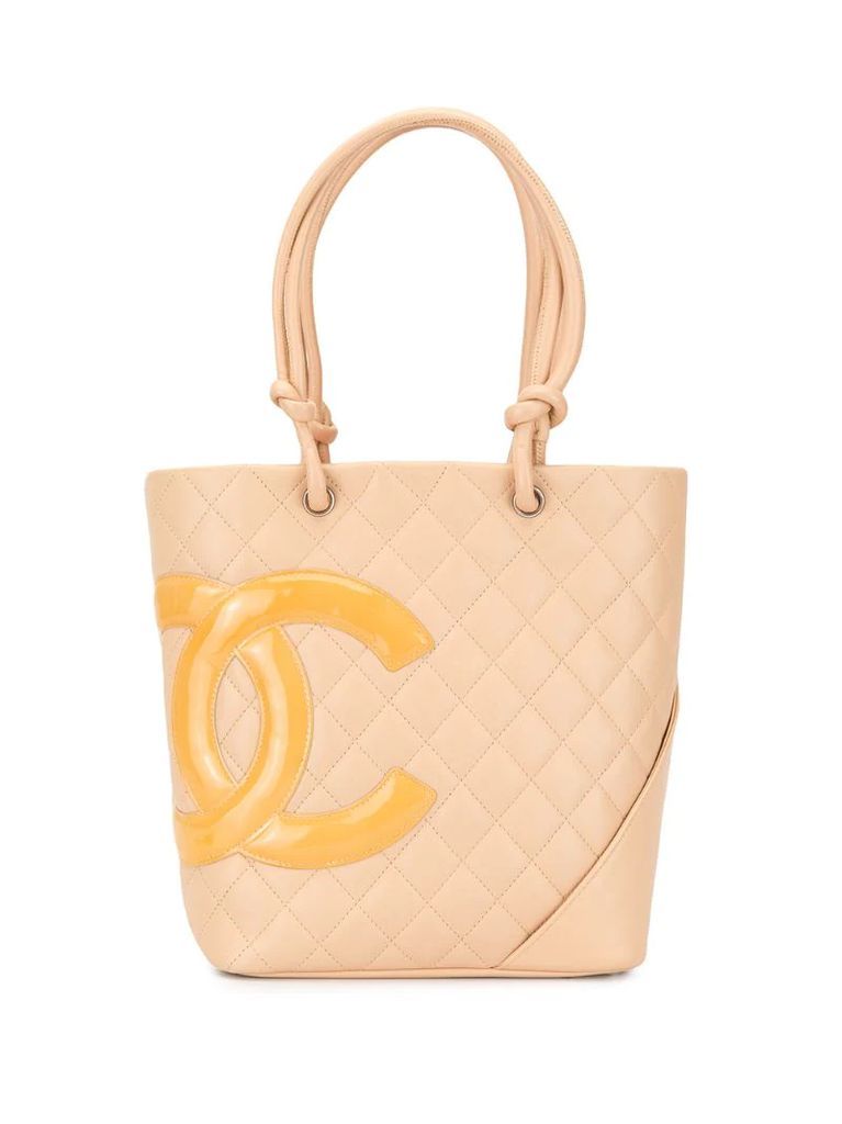 2006 quilted Cambon tote bag