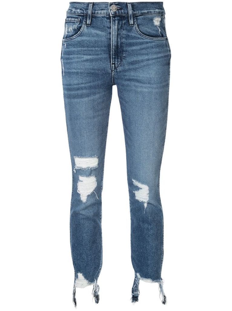 Straight Authentic cropped jeans