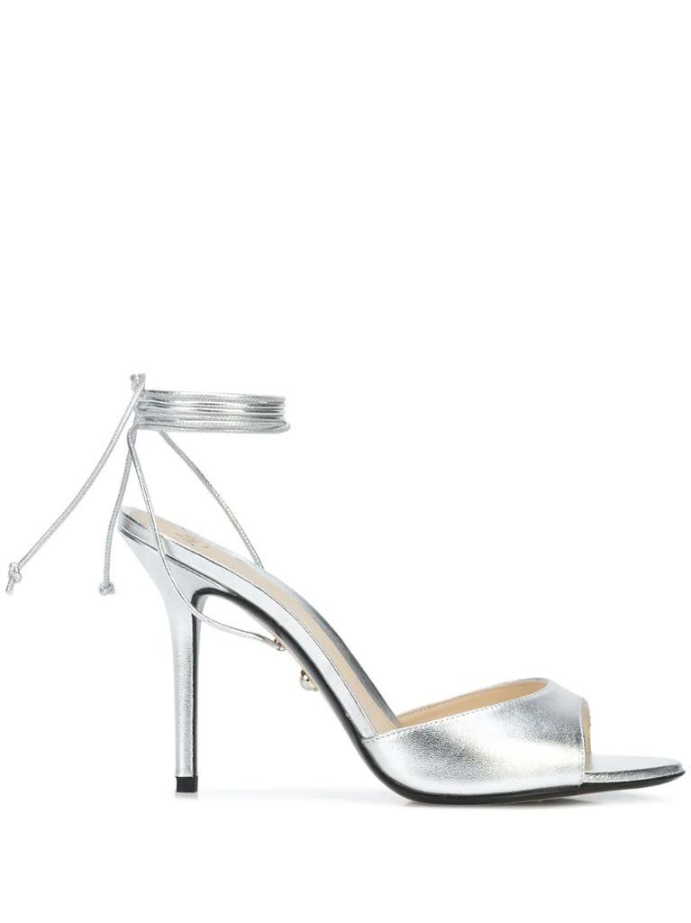 Lucy wrap-around ankle strap sandals