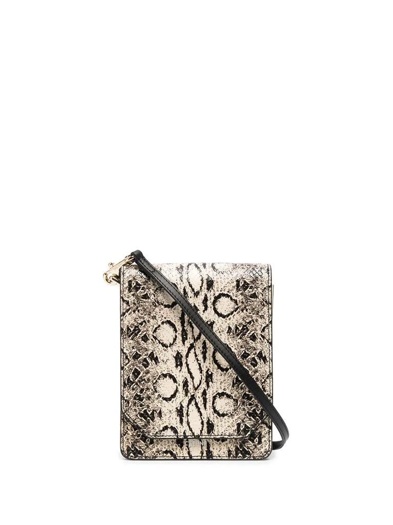 Bellows cross-body bag