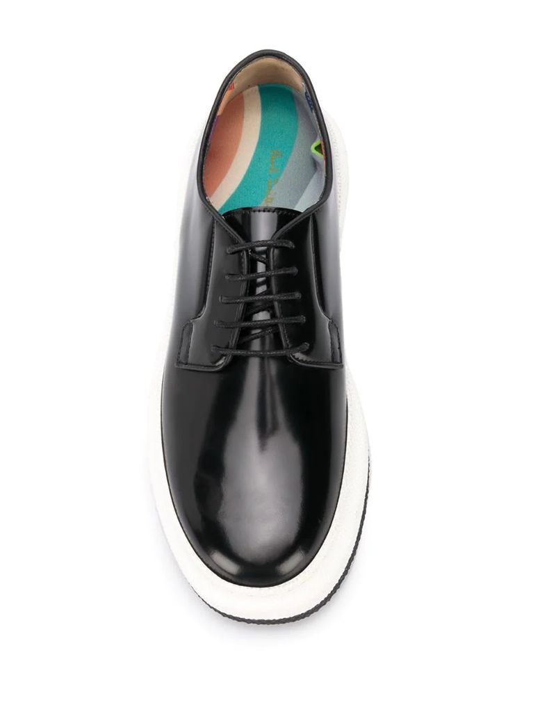 Sade raised-sole derby shoes