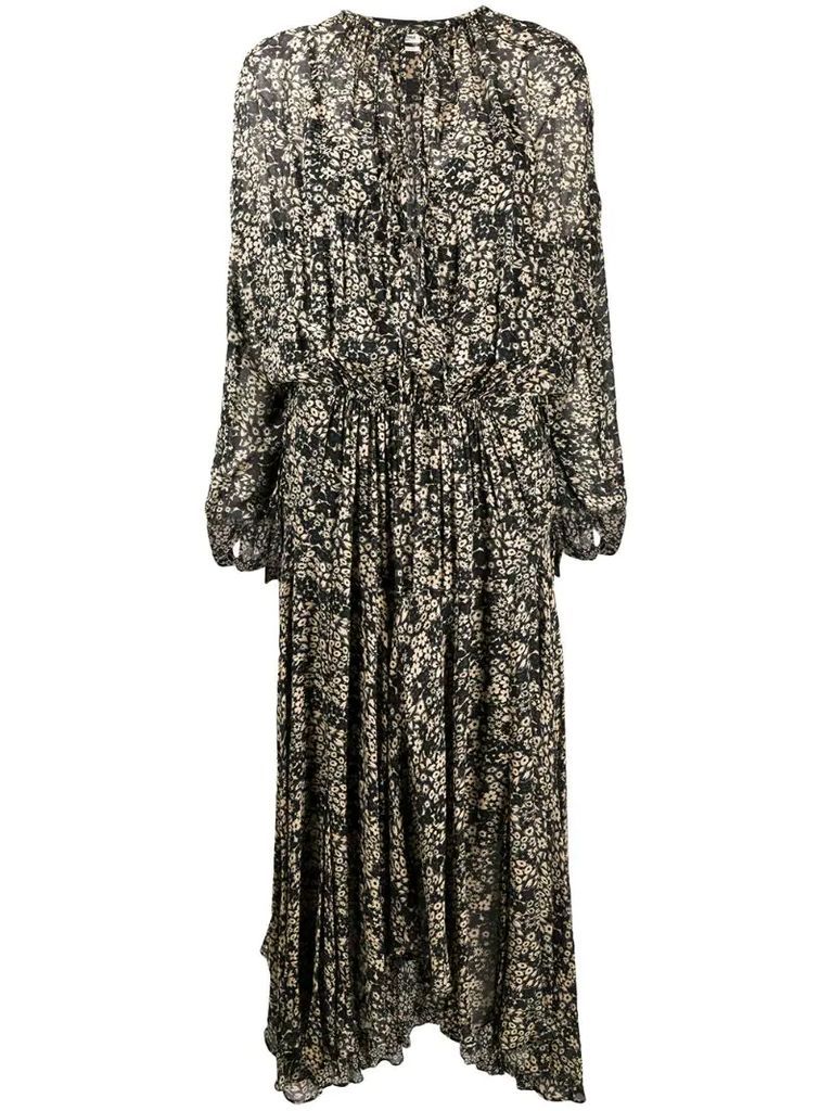 Laureli floral print dress