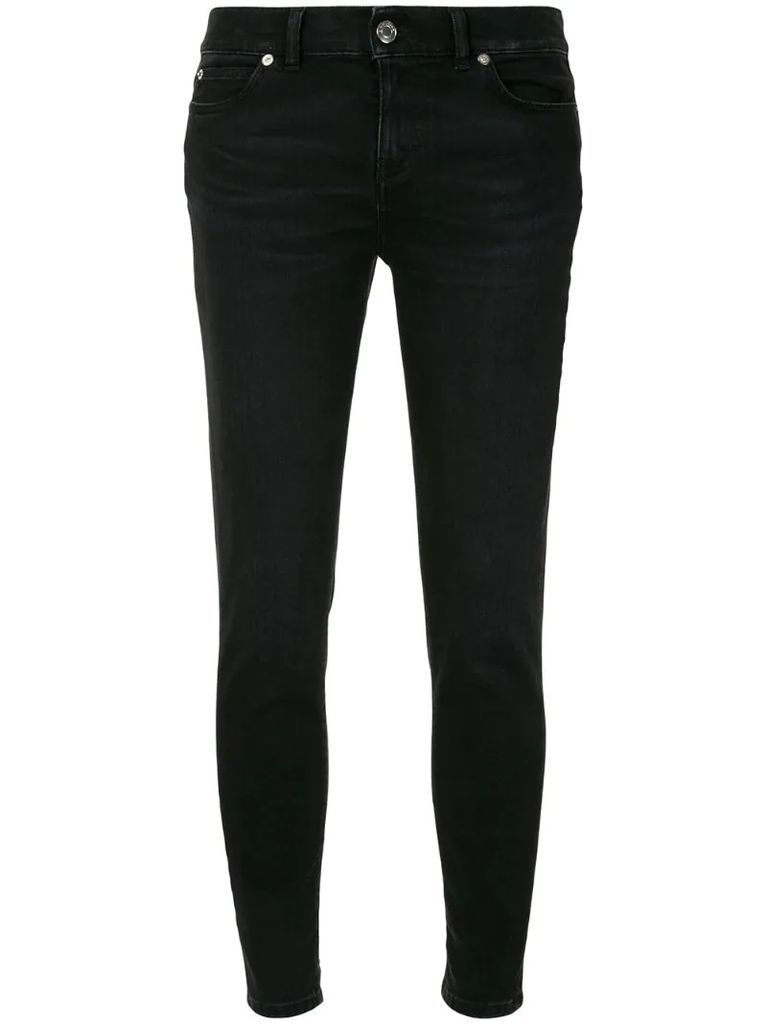 skinny-fit ankle jeans