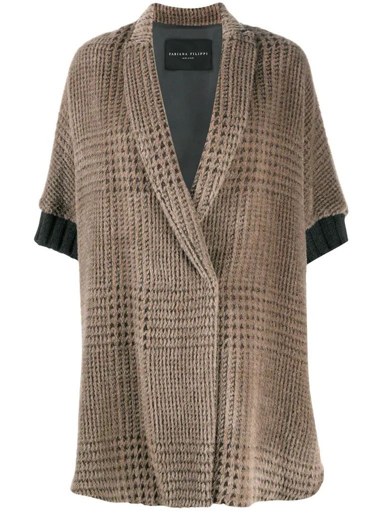 textured knit cardi-coat