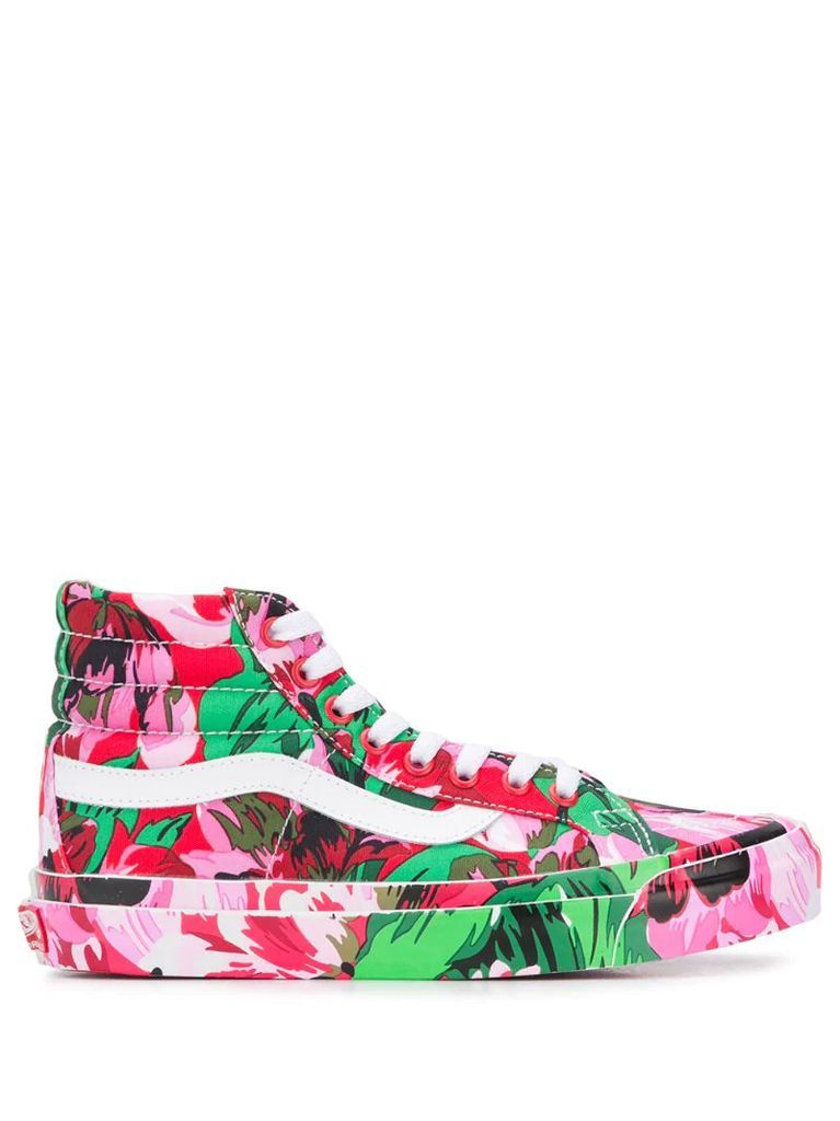 x Vans floral print Sk8-Hi sneakers