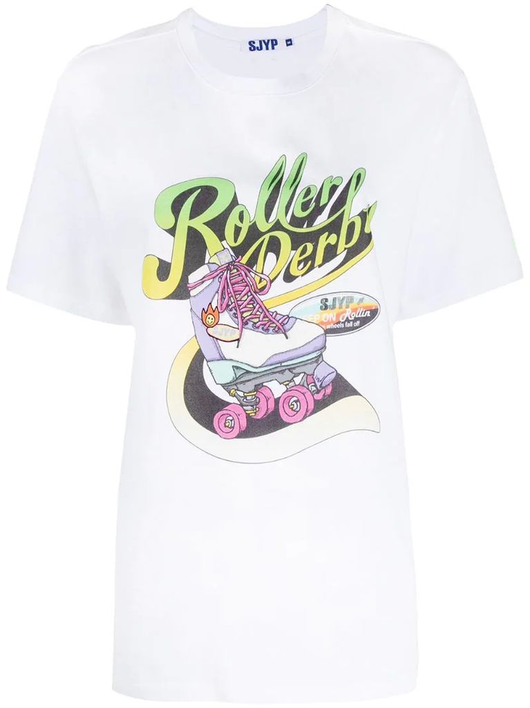 Roller Derby cotton t-shirt