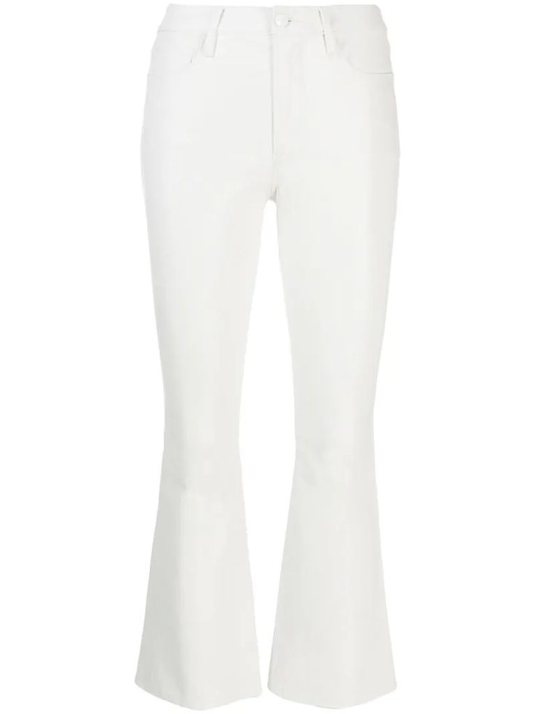 flared fit trousers