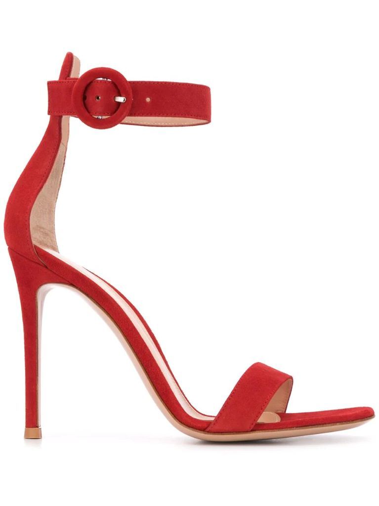 Portofino 105mm suede sandals