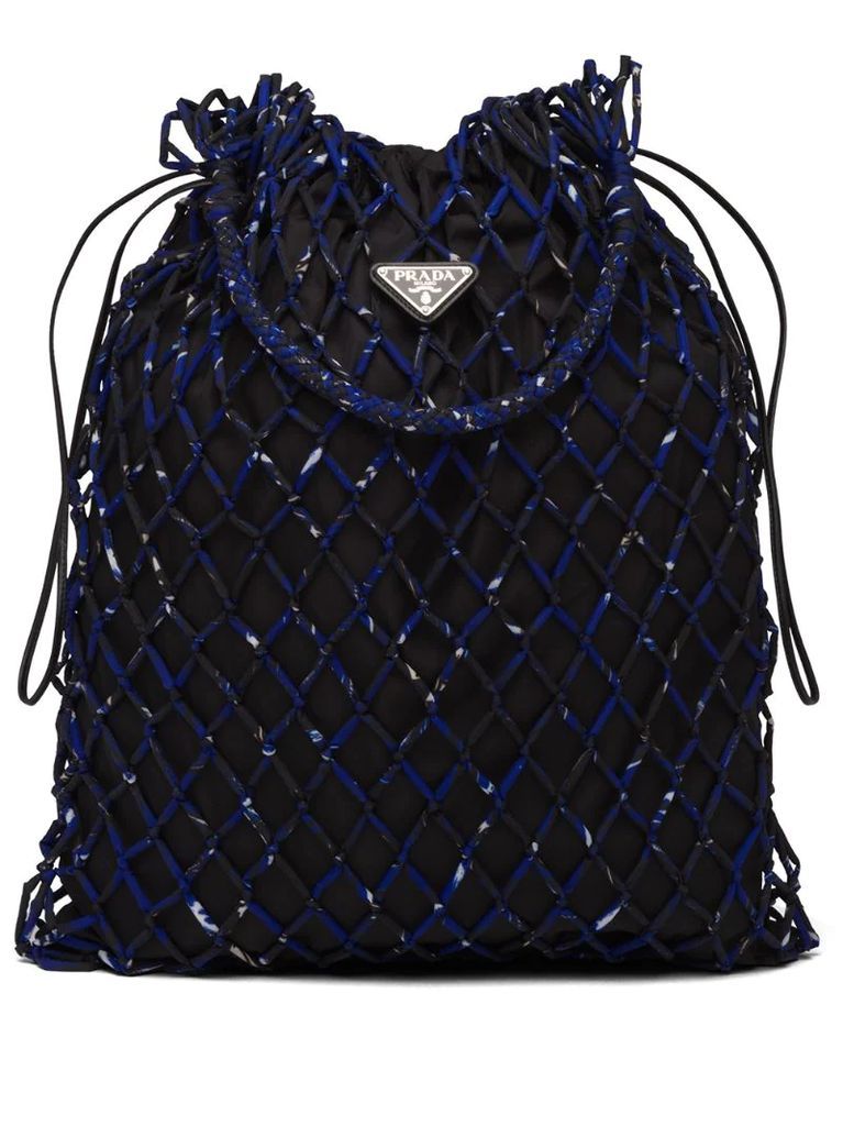 mesh shoulder bag