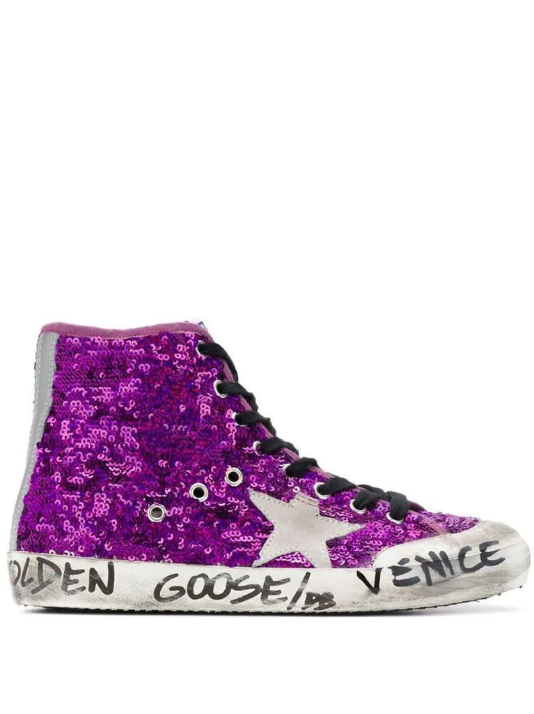 sequined Venice sneakers