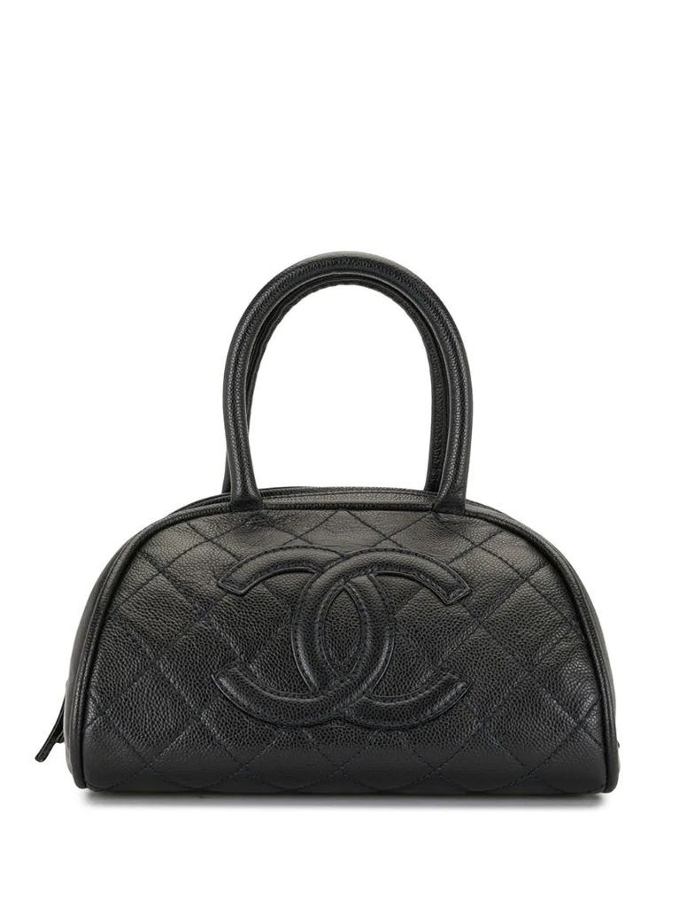 2006 CC diamond-quilted tote bag