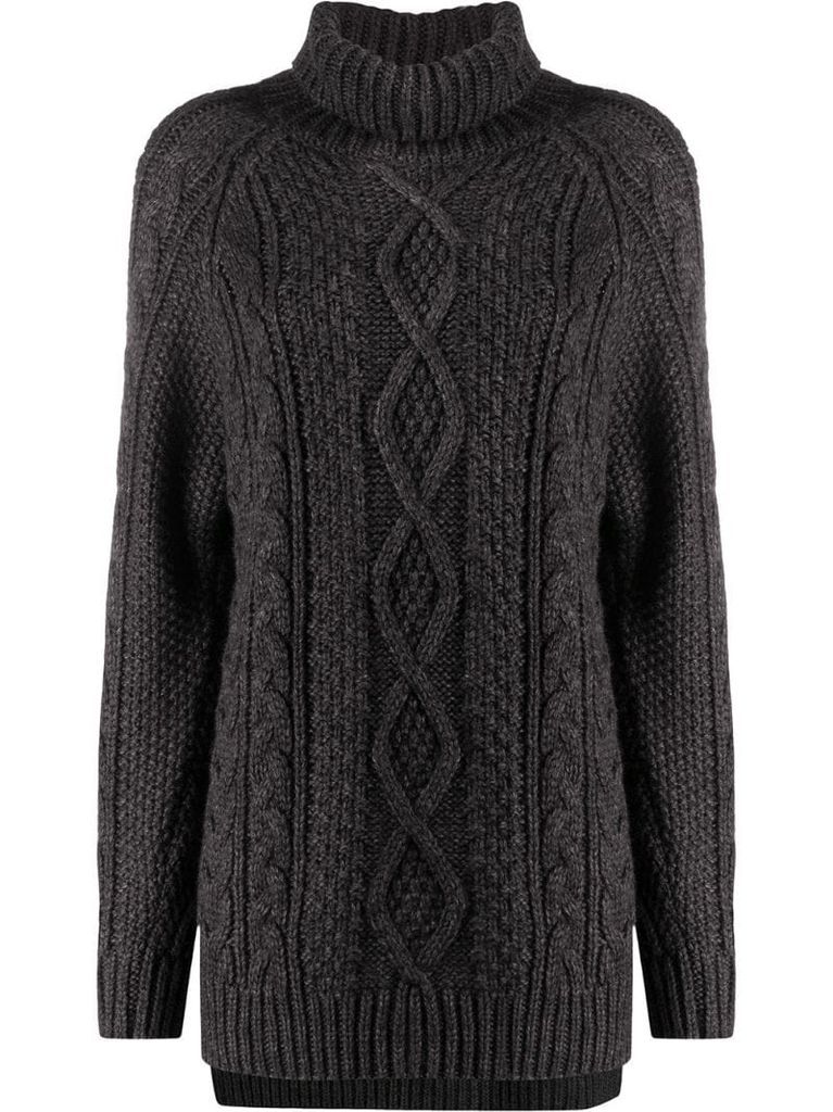 chunky knit jumper