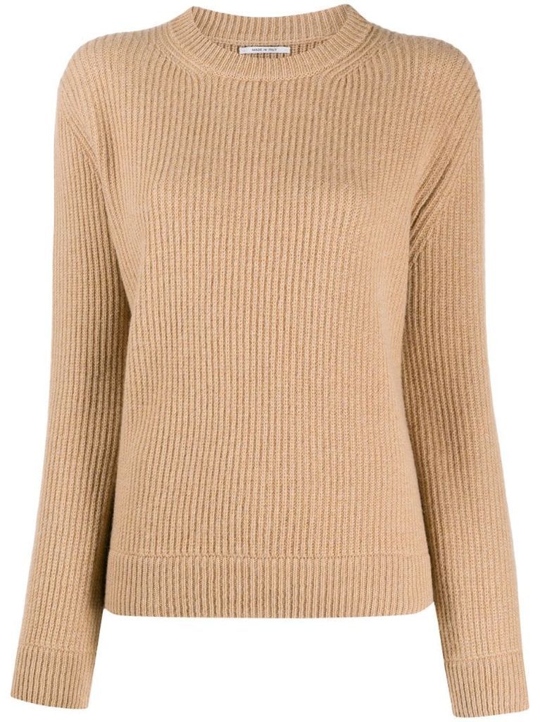 long sleeve chunky knit jumper