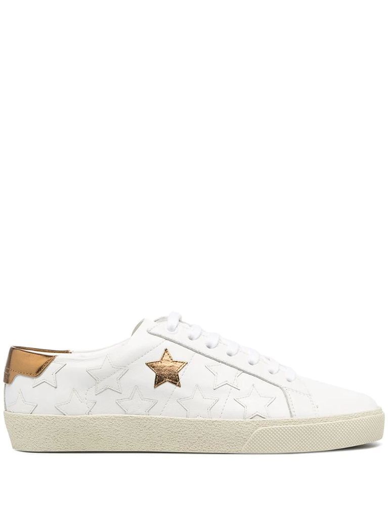 star patch sneakers