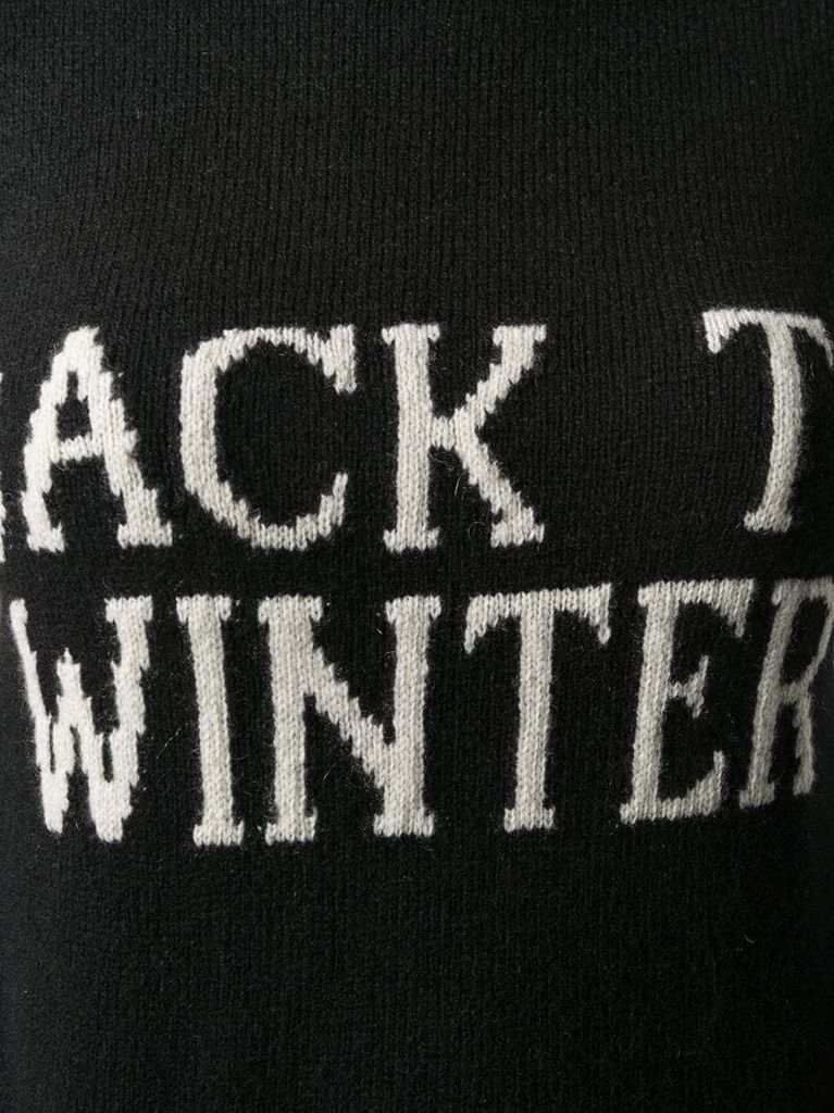 Back To Winter jumper
